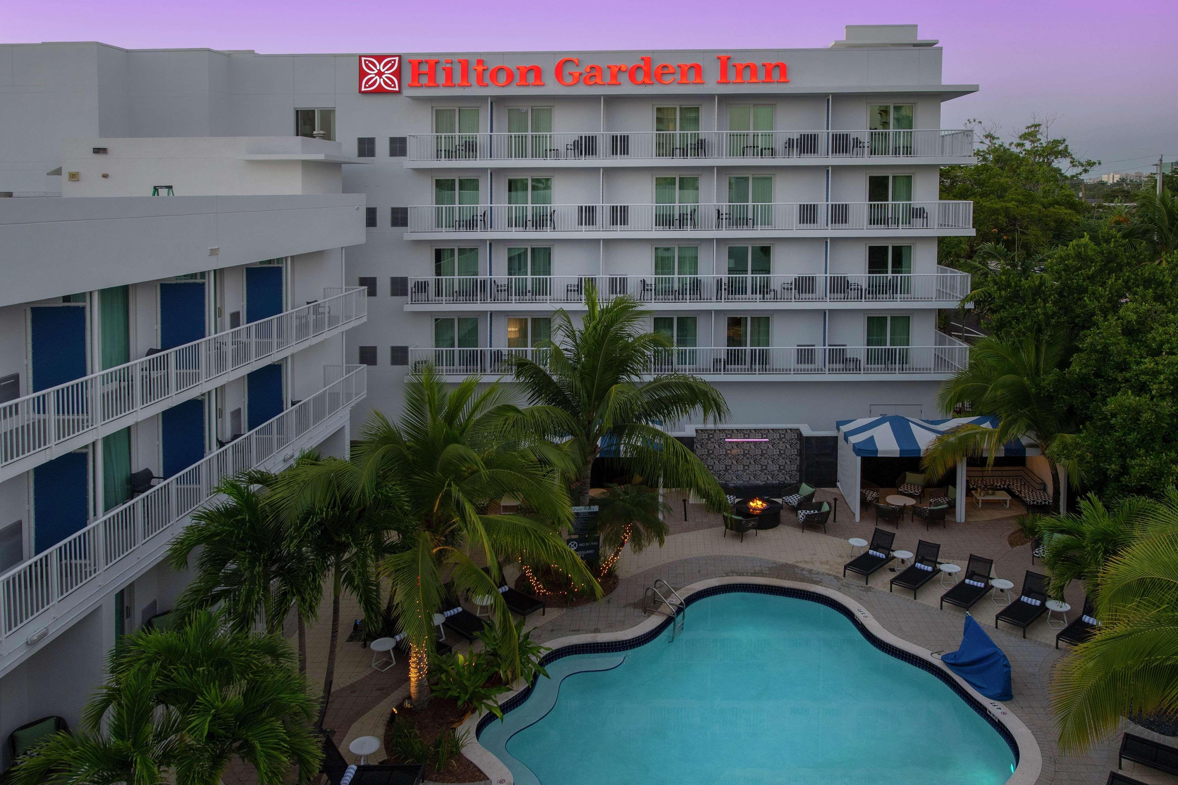 Hilton Garden Inn Miami Brickell South Exterior photo